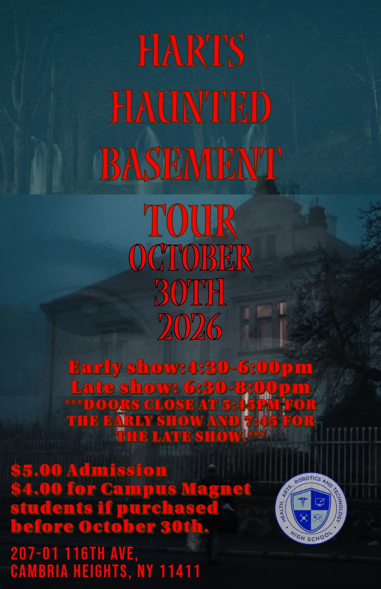 Haunted Basement Flyer